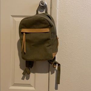 Green backpack